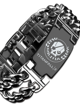 Titanfall 2泰坦陨落2周边手链 头盔 IMC Militia三款可选 钛钢质