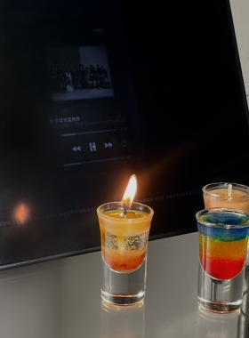 原创《龙舌兰Tequila》香薰蜡烛礼盒套装伴手礼九烛室内氛围家居