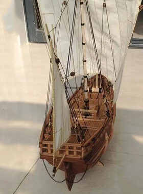 1/50Pinta品塔号船模套材拼DIY