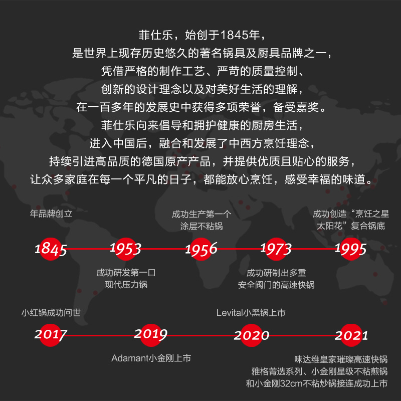 德国菲仕乐进口黑珍珠舒适不粘锅平底锅家用煎锅烙饼煎蛋小牛排锅 - 图3