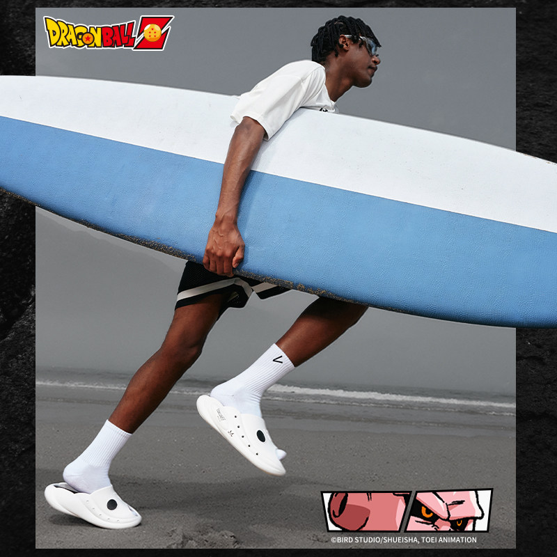 维动龙珠Z联名布欧运动拖鞋男夏外穿凉拖厚底篮球游泳防滑沙滩鞋,淘宝优惠券,粉丝福利购,淘宝优惠卷