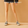 BeauToday thick-soled canvas shoes low-top sports