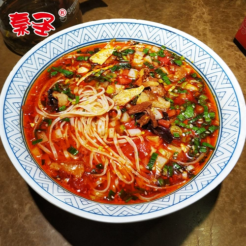 秦圣 Шэньси Qishan Zongzi лапша быстро быстро