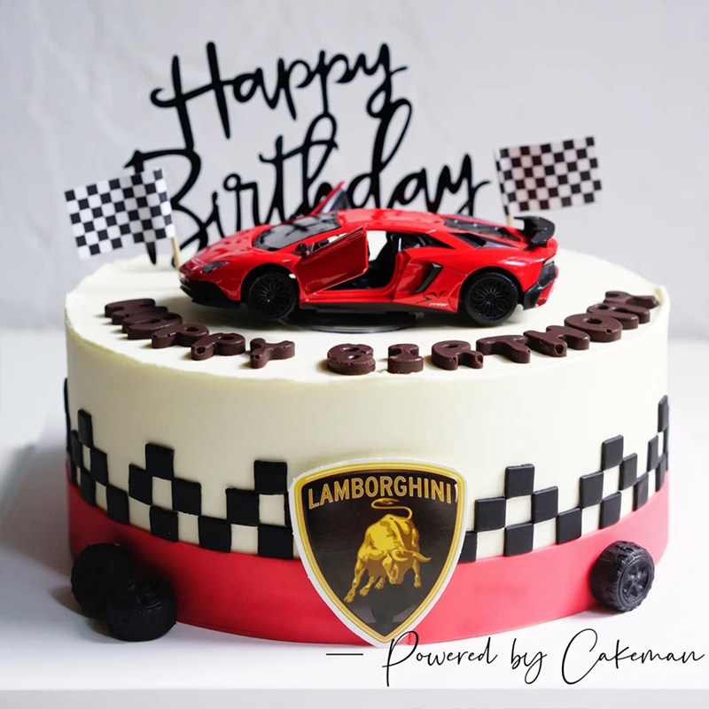 红色跑车蛋糕装饰汽车赛车旗子敞篷车越野车摆件男神爸爸生日装扮,淘宝优惠券,粉丝福利购,淘宝优惠卷