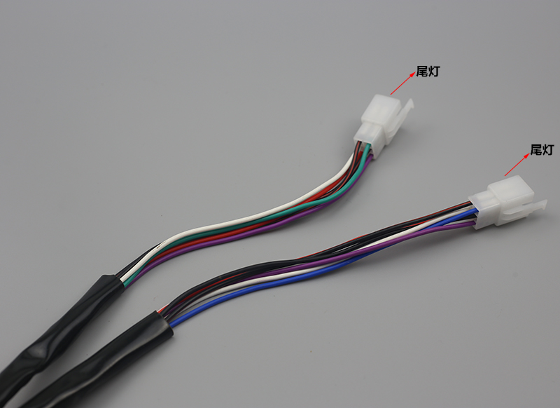电动车三轮车整车线束电源连接线 太子全车大线款4平方主线 加长 - 图2