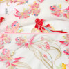 Embroidered koi cloth paste Chinese style exquisite Hanfu cheongsam ancient style patch ripped decoration home fabric embroidery piece