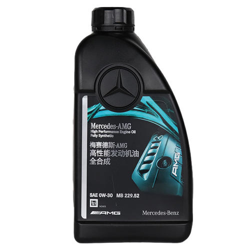 奔驰原厂AMG专用0W-30高性能全合成机油 C180C200E300GLSGLC级 1L - 图2