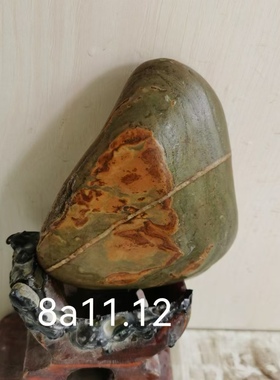 天然原石奇石长江石假山人物山水文字招财客厅桌面摆件石农自捡