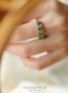 橄榄花园法式复古戒指
