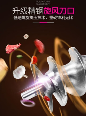 电动多功能绞肉机家用商用