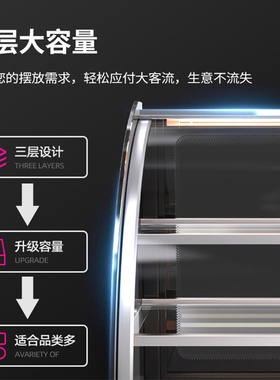 食品保温柜商用加热箱展示柜蛋挞