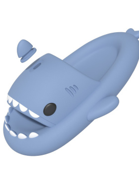 10个起批 鲨鱼鱼鳍鲨鱼拖鞋配件辅料EVA材质适用于鲨鱼