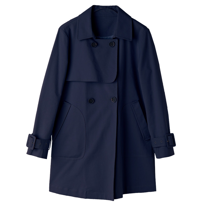 香衣丽橱2020秋季新款女装修身风衣 香衣丽橱短外套