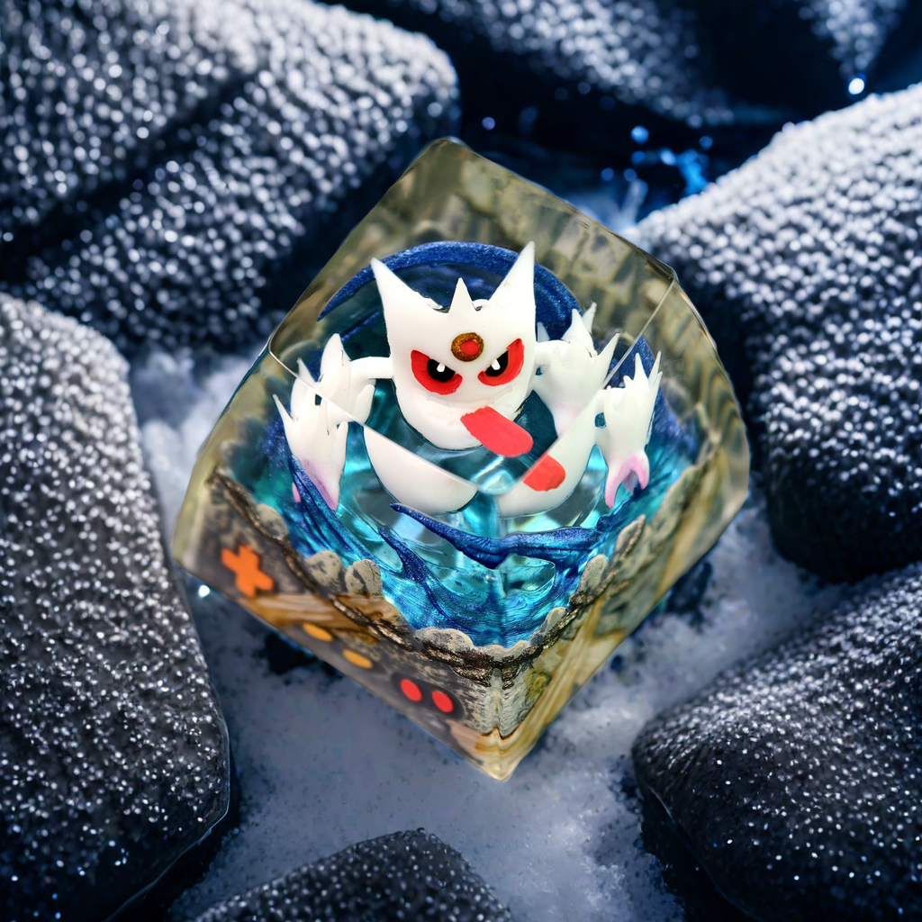 NS宝可梦键帽新款神奇宝贝立体图鉴机械键盘树脂透光键帽皮卡耿鬼,淘宝优惠券,粉丝福利购,淘宝优惠卷