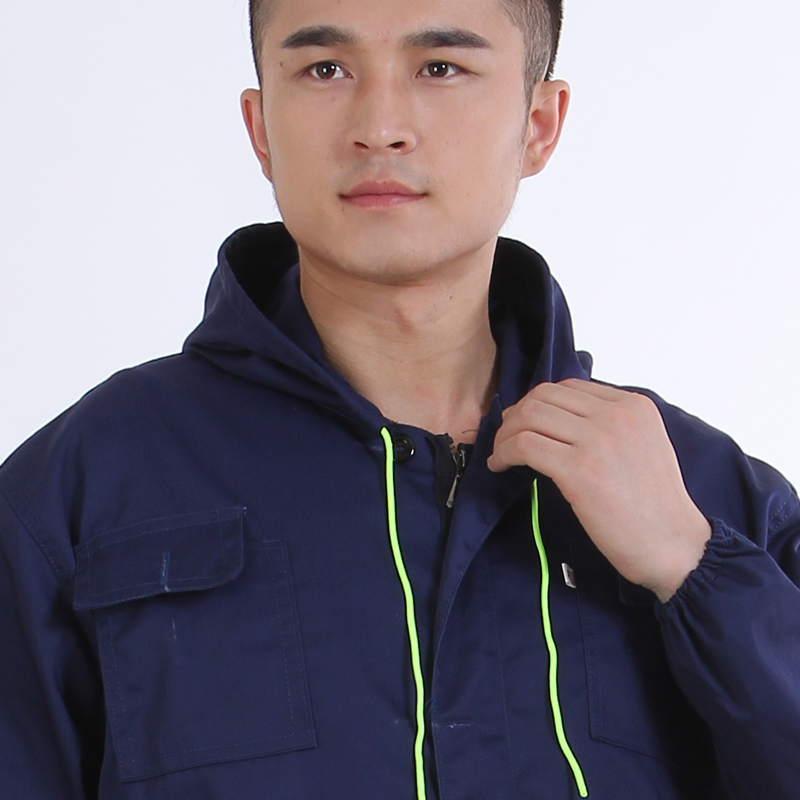 长袖连体工作服带帽汽修喷漆工程服男女防尘防污服汽修美容服包邮 长袖连体工作服带帽汽修喷漆工程服男女防尘防污服汽修美容服包邮