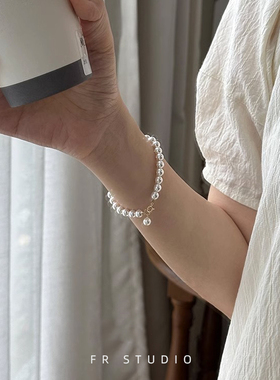 强光施家人造水晶珍珠手链