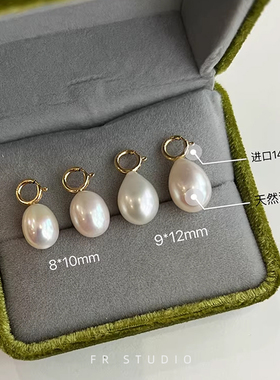 天然珍珠万能扣吊坠饰品可拆卸项链百搭小众轻奢时尚