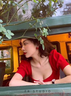 法式复古奶白色圆形大糖豆耳钉纯银高级感简约通勤糖果色耳饰耳夹