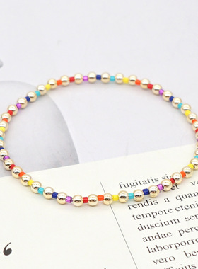 波西米亚几何型手链女