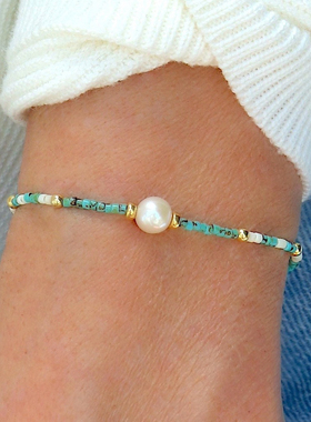 MLGM原创设计天然淡水珍珠手链女小众高级感轻奢气质百搭手串