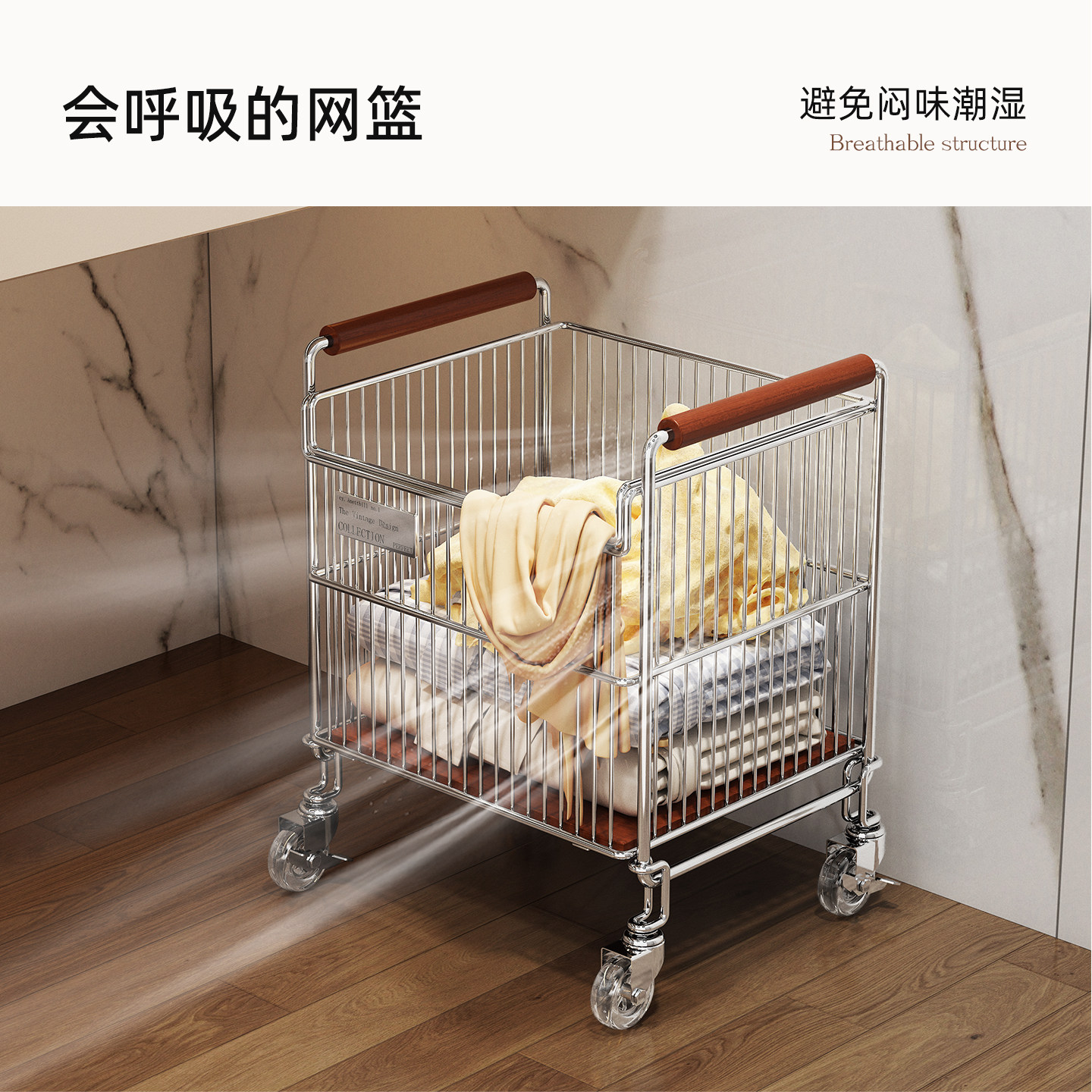 高颜值柜下脏衣篮换洗衣服收纳篮卫生间用收纳筐大容量脏衣篓家用,淘宝优惠券,粉丝福利购,淘宝优惠卷