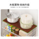 A Chinese medieval style kitchen multi-functional vegetable storage rack