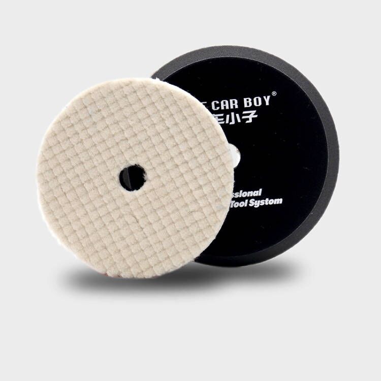 护车小子6寸7寸日式短羊毛抛光盘打磨抛光自粘式斜边羊毛球不掉毛,淘宝优惠券,粉丝福利购,淘宝优惠卷