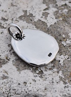 进口男女925纯银鹰牌吊坠