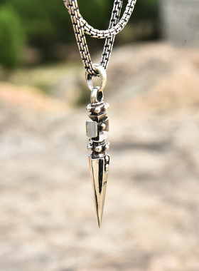 泰国十字架金刚杵纯银密宗法器