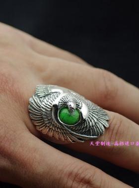 泰国进口，男款复古925纯银泰银