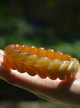 一木释心高贵羊角手镯