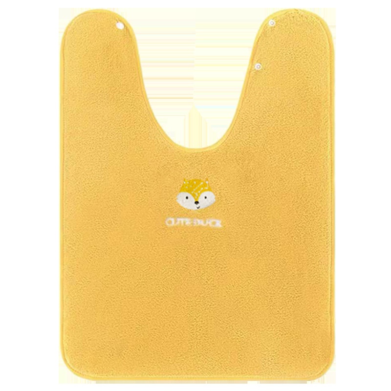 Children's washcloth, face-washing bib, brushing teeth, waterproof bib, multi-functional towel, baby's face-wiping non-wet cloth, mouthwash towel