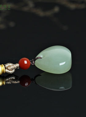 和田玉平安扣玉吊坠挂件玉佩项坠