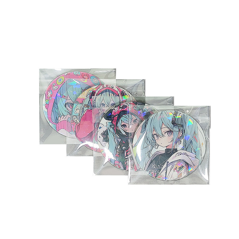 透明吧唧自封袋明信片拍立得谷子保护套加厚20丝徽章卡片收纳袋,淘宝优惠券,粉丝福利购,淘宝优惠卷