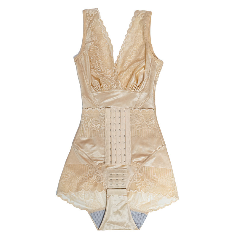 正品塑形塑身收腹束腰无痕瘦身内衣 黛秀花内衣塑身连体衣