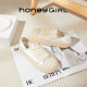 HoneyGIRL low-top round-head ugly cute casual shoes