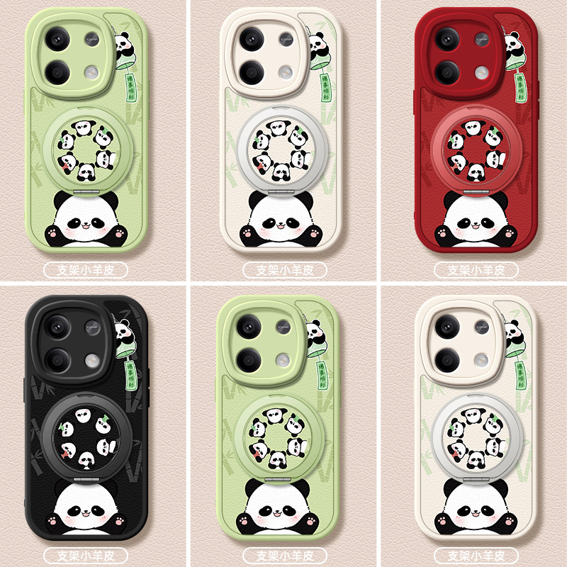 诸事顺利适用红米note15手机壳带支架红米note14pro/13/12/11/10/9/8/7新款Turbo3/4保护套Redminote15pro+十 - 图3