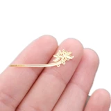 Кукла, аксессуар, маленькая китайская шпилька с бабочкой в форме цветка