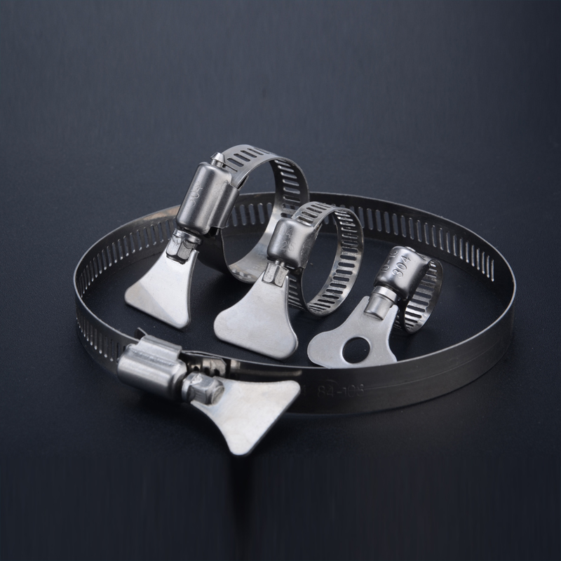 304不锈钢卡箍喉箍带手柄手拧抱箍管箍水管收紧箍圈固定夹管卡扣 - 图3