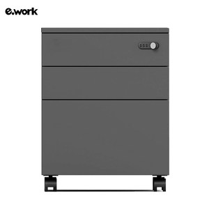 ework办公家具职员文件柜活动柜三抽移动储物柜带锁办公室矮柜