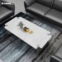ework office sofa tea table Nordic modern minimalist furniture office Living room Guest Square Tea Table