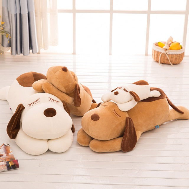 Paupa Dog Doll Car Doll Cute Plush Toy Birthday Gift Sleeping Pillow Bed Big Doll Pillow
