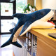 Shark sleeping pillow long pillow doll