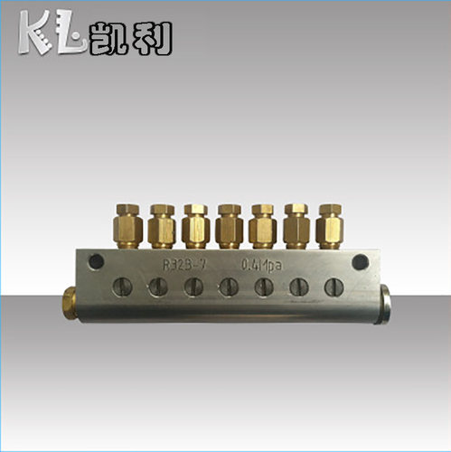 R32型节流式可调单向阀分油器XHZ型稀油润滑站油泵递进式分油排 - 图2