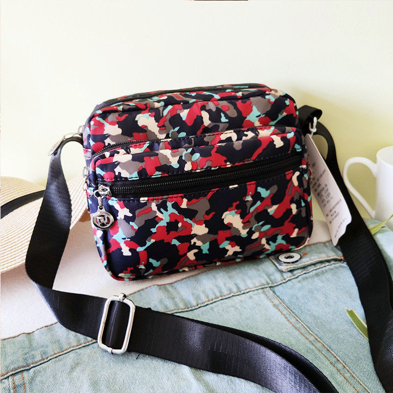 轻便布包女2024新款潮百搭印花迷你小包中年妈妈包牛津帆布斜挎包,淘宝优惠券,粉丝福利购,淘宝优惠卷