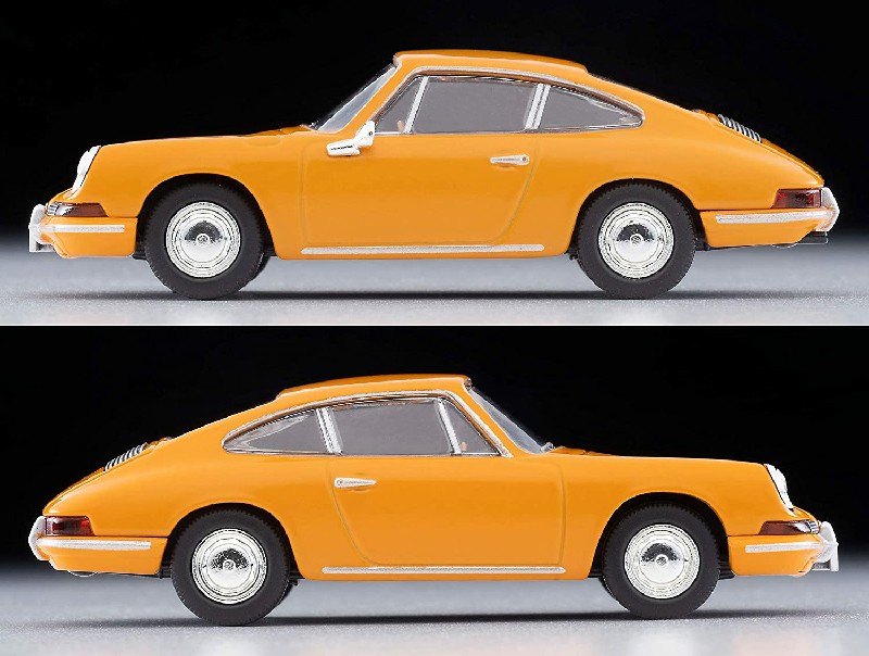 日本TOMYTEC仿真车模型TLV 1/64保时捷Porsche 911 911s LV-86f g - 图2