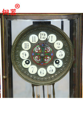 宇卓铜器黄铜表红花边装饰