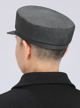 老款式老人可调节男四季解放帽