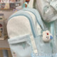 Ins style high-looking large-capacity female student backpack