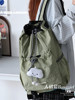 Big Orange Cat Trendy Men and Women Lightweight Drawstring Backpack Sports Mountaineering Backpack Niche Travel College Student School Bag